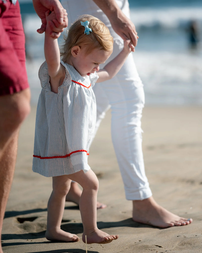 Craig and family on a summer morning at the shore, photo 10. Orange County family photography.